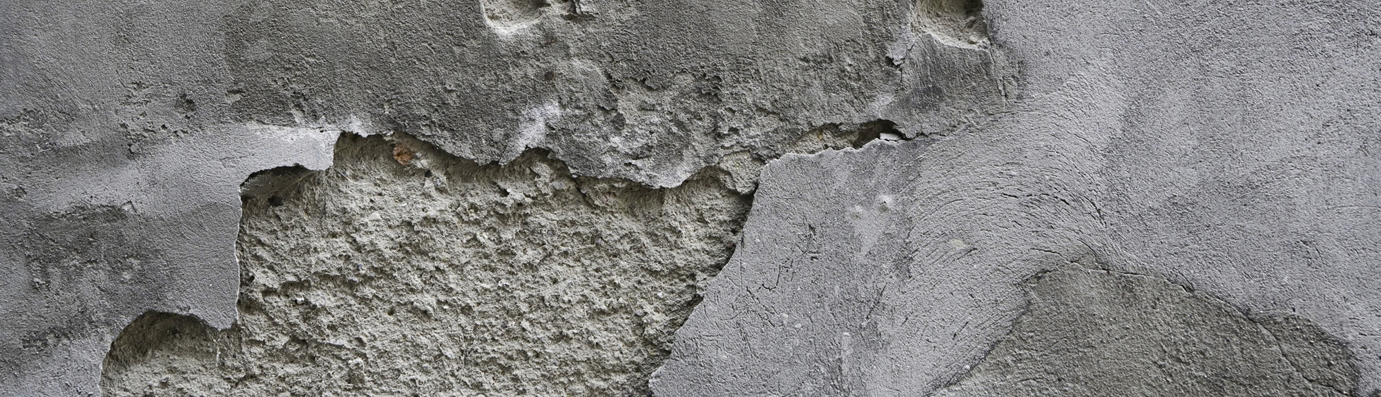 Sanierung von kaputtem und porösem Beton